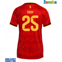 Belgija Nathan Ngoy #25 Domaci Dres za Ženska SP 2026 Kratak Rukav